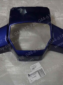 เสื้อไฟหน้าตัวบน RC 100G (T) สีน้ำเงินใหม่