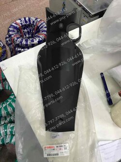 คอนโซลกลาง SPARK NANO (กุญแจนิรภัย) แท้ๆ สีดำ 50P-F842M-10, 50P-F842M-11 