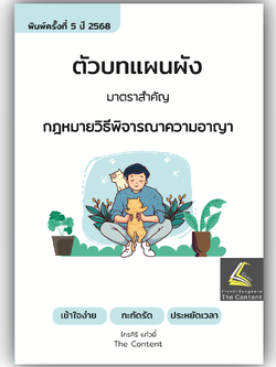 (ห่อปก)ตัวบท แผนผัง กฎหมายวิธีพิจารณาความอาญา มาตราสำคัญ/โดย:ไกรศิริ แก้วยี่ The Content พิมพ์:มกราคม 2568(ครั้งที่ 5)