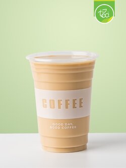 [COF16] แก้วทรงตรง 16ออนซ์ ปาก 95 ทรงสตาร์บัค แก้วสกรีน พิมพ์ลาย แก้วกาแฟพลาสติก แก้วชาไข่มุก แก้วPP แก้วพลาสติกสกรีนลาย