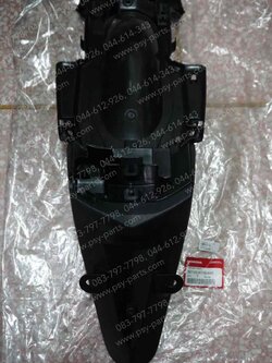 บังโคลนหลัง CZ-I แท้ๆ สีดำ 80100-KWB-600 