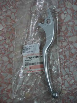 มือเบรคหน้า JELATO แท้ๆ ซิ้ง 57421-41HA0-000 (ด้านขวามือ) 