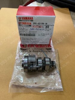 แกนราวลิ้น FINO 125, GT 125 แท้ๆ BB9-E2170-00, 2PH-E2170-00, 2SX-E2170-10