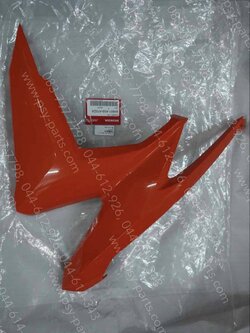 ฝาครอบไฟหน้า-ซ้าย CLICK 125/18 แท้ๆ สีส้ม 64601-K59-A70ZA 