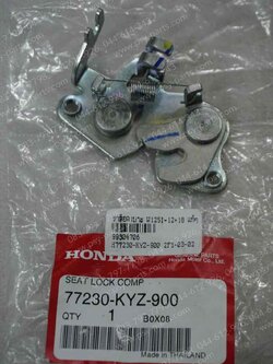 ขาล็อคเบาะ WAVE 125-I/12, WAVE 125-I/18 แท้ๆ 77230-KYZ-900 