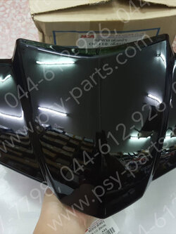 ฝาครอบแฮนด์-หน้า CLICK (ดิสก์เบรค) (T) สีดำ (A35) 