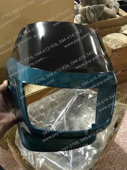 หน้ากากไฟหน้า TUXEDO (T) สีเขียว (K32)