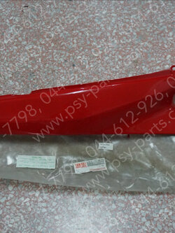 ฝาครอบข้างขวา Y 100, BELLE-RM แท้ๆ สีแดงสด 2JH-F1741-00-FE