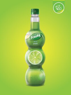 ไซรัปมะนาว ไซรัปเฟรชชี่ Freshy ไซรัปผลไม้ น้ำมะนาว น้ำเชื่อมผลไม้ ไซรัปเข้มข้น Lemon Syrup ขนาด 710 ml