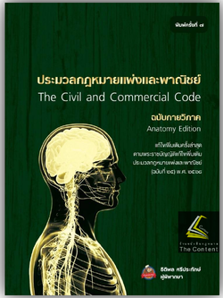 (แก้สมรสแล้ว) ประมวล แพ่งและพาณิชย์ ฉบับกายวิภาค(กลางปกแข็งสันโค้ง) (ธิติพล ศรีประทักษ์)