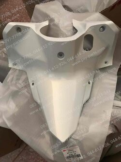 คอนโซลกลาง/บน WAVE 110-I/12 (T) สีขาวมุก (A87) 