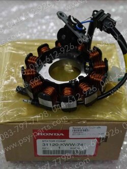 ฟิลคอยล์ WAVE 110-I ใหม่ สตาร์ทมือ แท้ๆ 31120-KWW-741