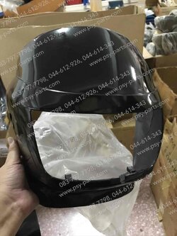 หน้ากากไฟหน้า TUXEDO (T) สีดำ 