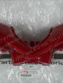 ฝาครอบแฮนด์-หน้า GT 125 แท้ๆ สีแดงสด 2SX-F6143-00-P6