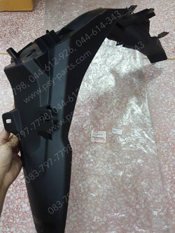 บังโคลนหลัง SHOOTER, SMASH-I แท้ๆ สีดำ 63111-22J30-000, 63111-22J31-000