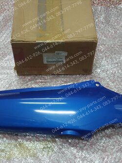 ฝาครอบข้างขวา WAVE 100K, WAVE 100R แท้ๆ สีน้ำเงิน (PB331) 64410-KTL-740ZX