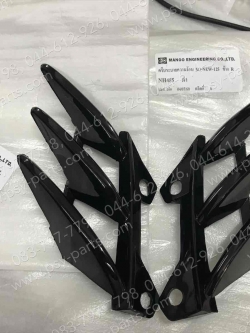 ครีบระบายอากาศ SONIC-04 (T) สีดำ 