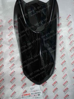 บังโคลนหน้า AEROX, AEROX/21 แท้ๆ สีดำเงา BF6-F1556-00-P6 