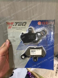 ผ้าดิสก์เบรค MIO Y-TEQ (ล้อหน้า) 5TL-W0045-09