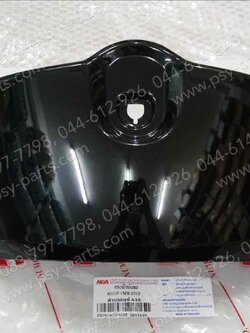 กระเป๋าบังลม SCOOPY/12 สีดำเงา (A35) 