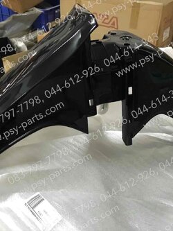 บังโคลนหน้า CRYSTAL (T) สีดำใหม่