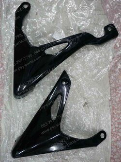 แฟริ่งล่าง TENA-98 4 เกียร์ (T) สีดำเงา