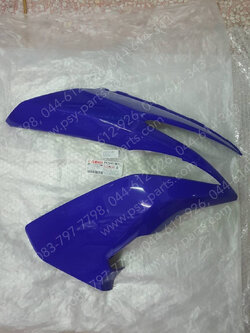 ฝาครอบไฟหน้า-ขวา AEROX แท้ๆ สีน้ำเงิน (1765) BF6-F8377-00-PG