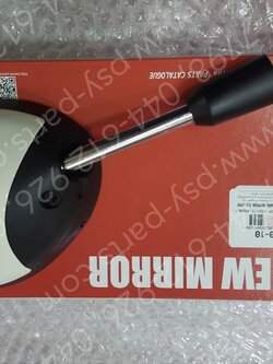 กระจกส่องหลัง FILANO 125, GRAND FILANO แท้ๆ ขวา-สีขาวครีม (001A) 2BL-F6290-10, 2BL-F6290-11