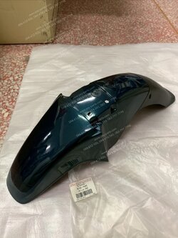 บังโคลนหน้า AKIRA 120 (T) สีเขียว (S50)/ดำ