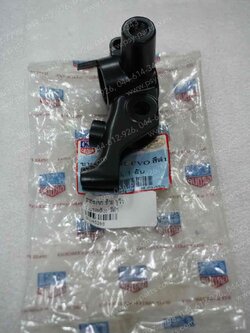 ขากระจก NOUVO (เบรคหลัง) สีดำ