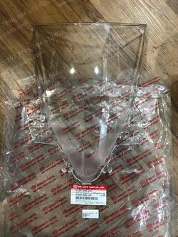 กระจกหน้ากาก CBR 150R/12, CBR 250 ใส 