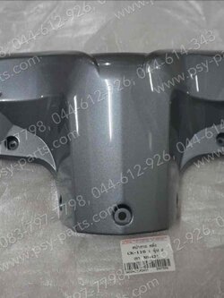 ฝาครอบแฮนด์-หลัง CLICK-I ใหม่ (T) สีเทา (H431) 