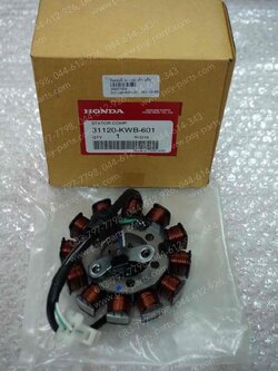 ฟิลคอยล์ WAVE 110-I สตาร์ทเท้า, CZ-I แท้ๆ 31120-KWB-601