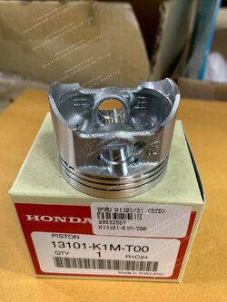 ลูกสูบ WAVE 110-I/21 แท้ๆ (STD) 13101-K1M-T00