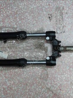 โช้คอัพหน้า Y 111 (ดิสก์หน้า) แท้ (SM) พร้อมชุด