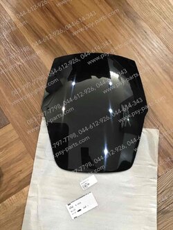 กระจกหน้ากาก KR 150 (T) สีฟิล์ม