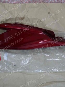 ฝาครอบข้างซ้าย CLICK 125-I แท้ๆ สีแดง 83600-KZR-600ZA 