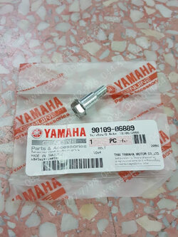 น็อตขันมือเบรคหลัง MIO, MIO 125-I แท้ๆ ซิ้ง 90109-06889