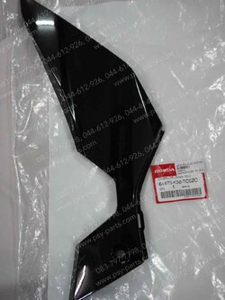 แฟริ่งล่างซ้าย WAVE 110-I/19 แท้ๆ สีดำ (A35) 64475-K58-TC0ZC 