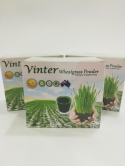 Vinter Wheatgrass Powder Original 30 ซอง : Healthy Hut