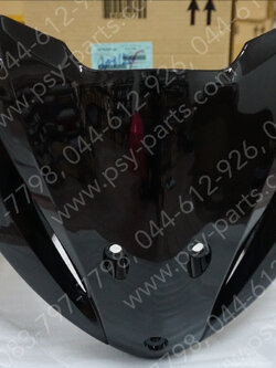 บังลม WAVE 110-I ใหม่ แท้ๆ สีดำ (A35) 64500-KWW-640ZC Honda 