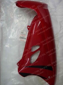 บังลม KAZE 125 (สตาร์ทเท้า) แท้ๆ ขวา-สีแดง 55052-5065-DU