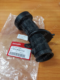 ยางต่อหม้อกรอง CLICK 125-I แท้ๆ ติดฝาหม้อกรอง 17253-K45-TA0