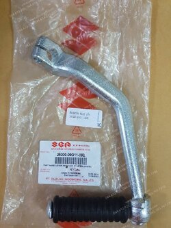 คันสตาร์ท SMASH, BEST, BEST 125, KATANA, RC 80, RC 100, ROYAL แท้ๆ 26300-09G11-000 (เมื่อก่อนสีดำ ตอนนี้สีซิ้ง)