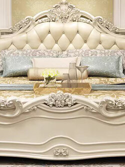 เตียงหลุยส์ เตียงเจ้าหญิง เตียงนอนหลุยส์ รุ่น Princess