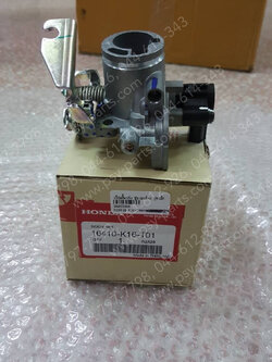 เรือนลิ้นเร่ง ZOOMER-X แท้ๆ ชุดเล็ก 16410-K16-T01 (ไม่มีโซลินอย)