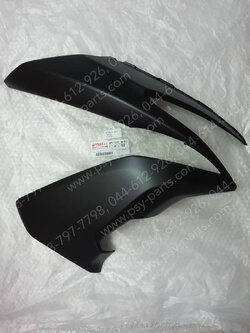 ฝาครอบไฟหน้า-ขวา AEROX แท้ๆ สีดำด้าน (582) BF6-F8377-00-P3 