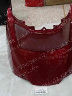ฝาครอบใต้เบาะ SCOOPY/12 (T) สีแดงเข้ม (R326) 
