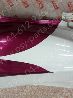 ฝาครอบข้างซ้าย FILANO แท้ๆ สีชมพู/ขาว 1WC-F1721-00-2X 