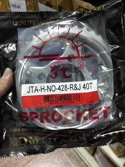 สเตอร์หลัง BEAT, DASH, LS 125R, NOVA’S, SONIC (แท้พระอาทิตย์)